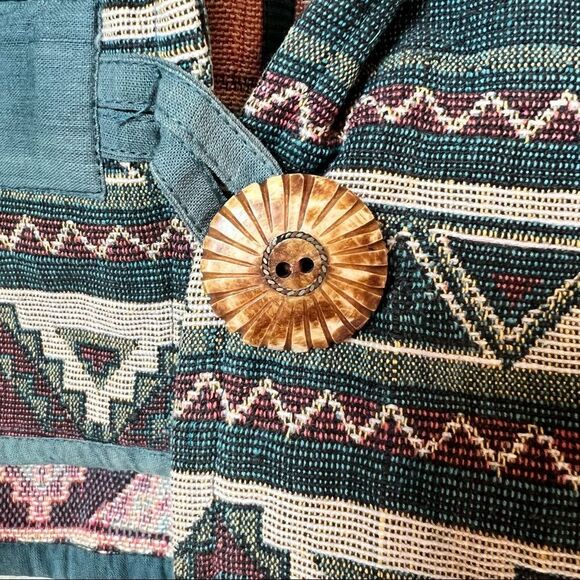 Vintage Flashback Southwestern Tapestry Bolero Jacket - Picture 6 of 9